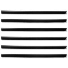 Durable 2909-01 Spine Bar - 9mm - A4 - Black (Pack of 25)
