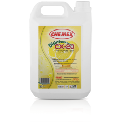 Chemex 11372396 CX-20 Disinfectant - 5 Liter x (Pack of 4)