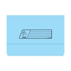 Premier Wallet File - F/S - 300gsm - Blue (Pack of 100)