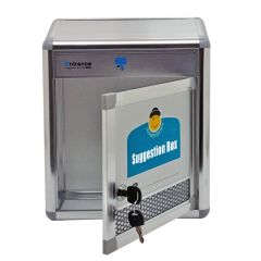 Glosen B036 Aluminium Metal Suggestion Box, 258 x 120 x 320 mm