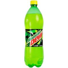 Mountain Dew Carbonated Soft Drink - 1.125 Liter Pet Bottle