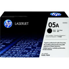 HP 05A Original LaserJet Toner Cartridge - Black (CE505A)