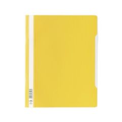 Durable 2570-04 Clear View Folder - A4 - Yellow (Pack of 50)