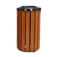 Bluestream Classic Eco Friendly Recycle Bin - 480(D) x 750(H)mm - Brown