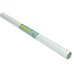 FIS FSCC45X3 Self Adhesive Covering Film - 45cm x 3 Yards - 80 Micron - Clear - 1 Roll