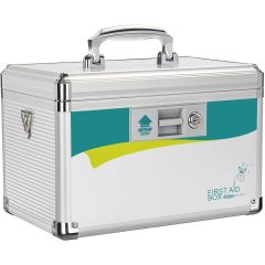 Glosen R8031 First AID Lock Box with Shoulder Strap,  305 x 195 x 200 mm