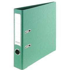 Alba Colored PP Box File  - F/S - Broad - 3'' - Green (Pack of 20)