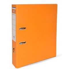 Alba Colored PP Box File  - F/S - Broad - 3'' - Orange (Pack of 20)