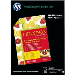 HP C6818A Superior Glossy Inkjet Paper, A4, 180 gsm, 50 Sheets