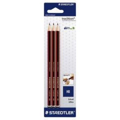 Staedtler 110 Tradition Pencil - HB (Pack of 3)