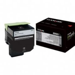 Lexmark 800X1 Extra High Yield Toner Cartridge - Black