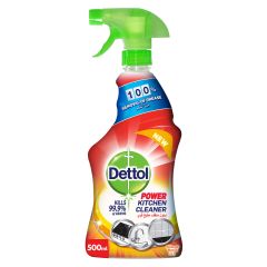 Dettol Power Kitchen Cleaner Spray - Orange - 500ml