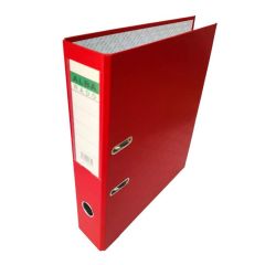 Alba Colored PP Box File  - F/S - Broad - 3'' - Red (Pack of 20)