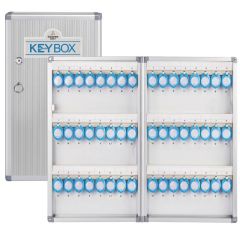 Glosen B1048 Lockable Small Size 48 Keys Economic Portable Key Box, 475 x 270 x 55 mm
