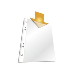 Durable 2650 Semi-Clear Punched Pockets - A5 (Pack of 25)