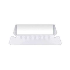 Amest 1017202 Suspension File Plastic Tabs - Clear (Pack of 50)