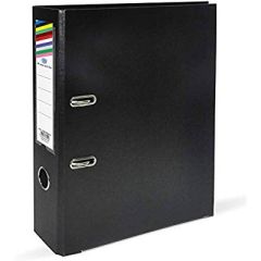 FIS FSBF8A4PBK PP Box File - A4 - 8cm Spine - Black