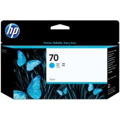 HP C9452A 70 Cyan 130-ml DesignJet Ink Cartridge