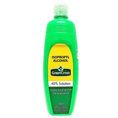 Green Cross 40% Solution Isopropyl Alcohol Antibacterial Sanitizer - 500ml