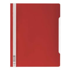 Durable 2570-03 Clear View Folder - A4 - Red - 1 Piece