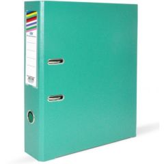 FIS FSBF8PGRFN PP Box File with Fixed Mechanism - 8cm Spine - F/S - Green