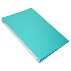 FIS FSFF10HBGR Transfer File with Fastner - 1.4mm - F/S - Hardboard - Green