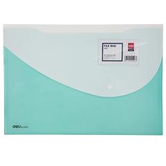 Deli 5506 2-Pockets File Bag - F/S - Assorted Color