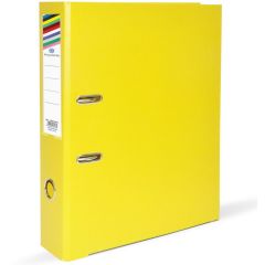 FIS FSBF8A4PYL PP Lever Arch Box File - A4 - 8cm Spine - Yellow