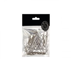 BNT 780315 Edge Gem Paper Clip - 78mm - Silver - 15 Clips / Pack