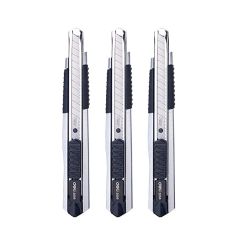 Deli 2056 Cutter - 100 x 15 x 8mm - Silver (Pack of 12)