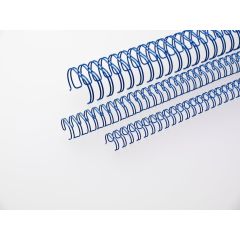 TPPS Binding Twin Ring Wire 3:1,11mm 
(7/16"), 34 Loops, Blue (Pack of 100)