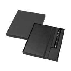 Moleskine GSCU 9570 Classic Large Notebook & Cross Calais Pen Set