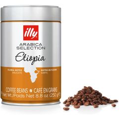 illy Arabica Selection Ethiopia 3368 Whole Bean Coffee, 250 g Pack of 6
