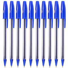 Uni-ball SA-S Ball Point Pen - Medium Point - Blue (Pack of 12)