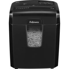 Fellowes Powershred 8CD Cross-Cut Shredder, 4 x 35mm, Black