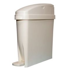 Rubbermaid FG402338 Sanitary Bin - White - 19 Liter 