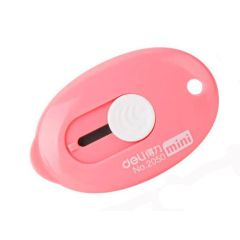 Deli 2050 Mini Cutter - 59 x 37 x 12mm - Assorted Color (Pack of 216)