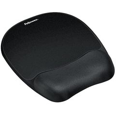 Fellowes FEL 9176501 Memory Foam Mouse Wrist Support - Black