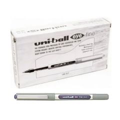 Uni-ball UB157 Eye Fine Roller Ball Pen - 0.7mm - Violet (Pack of 12)