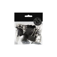 BNT 781010 Edge Binder Clip - 32mm - Black- 5 Clips / Pack