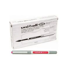Uni-ball UB157 Eye Fine Roller Ball Pen - 0.7mm - Pink (Pack of 12)