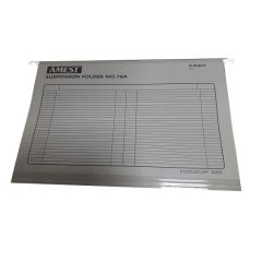 Amest 504 Suspension Folder - A4 - Grey (Pack of 50)