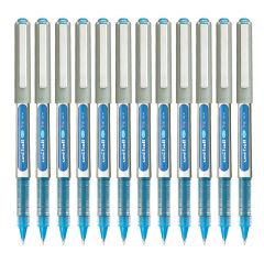 Uni-ball UB157 Eye Fine Roller Ball Pen - 0.7mm - Light Blue (Pack of 12)