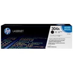 HP 304A Original LaserJet Toner Cartridge - Black (CC530A)