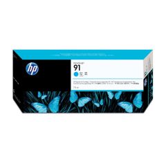 HP C9467A 91 Cyan 775-ml DesignJet Pigment Ink Cartridge