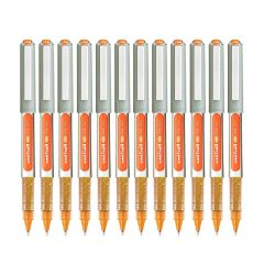 Uni-ball UB157 Eye Fine Roller Ball Pen - 0.7mm - Orange (Pack of 12)