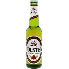 Holsten Cranberry Non Alcoholic Malt Drink - 330ml Bottle x (Pack of 24)