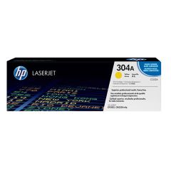 HP 304A Original LaserJet Toner Cartridge - Yellow (CC532A)