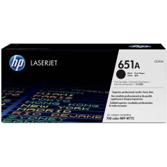 HP 651A Original LaserJet Toner Cartridge - Black (CE340A)