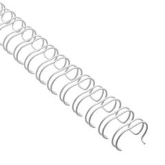 TPPS Binding wire 2:1, 9.5mm (3/8"), 23 Loops, White (Pack of 100)